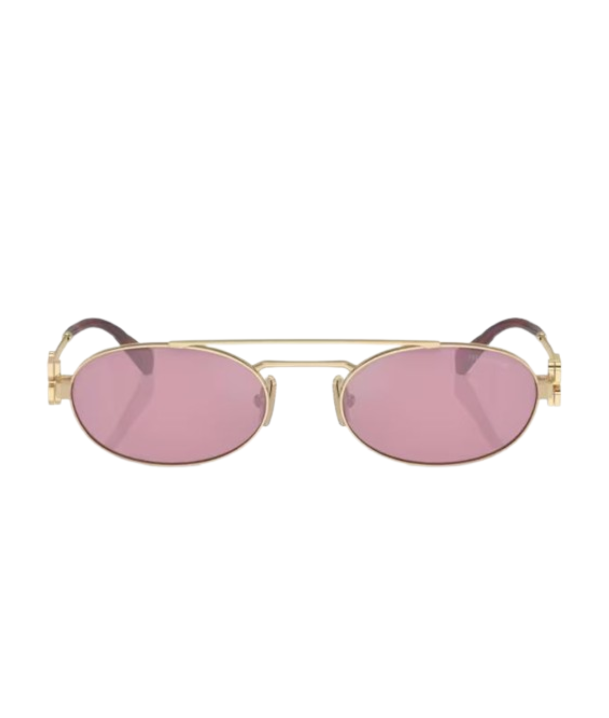 Pale Gold-Dark Pink Silver