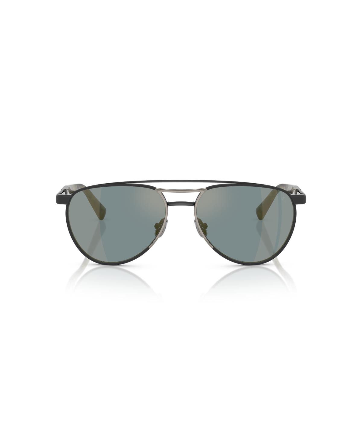 Matte Black/Gunmetal-Polar Blue Mirror Gold
