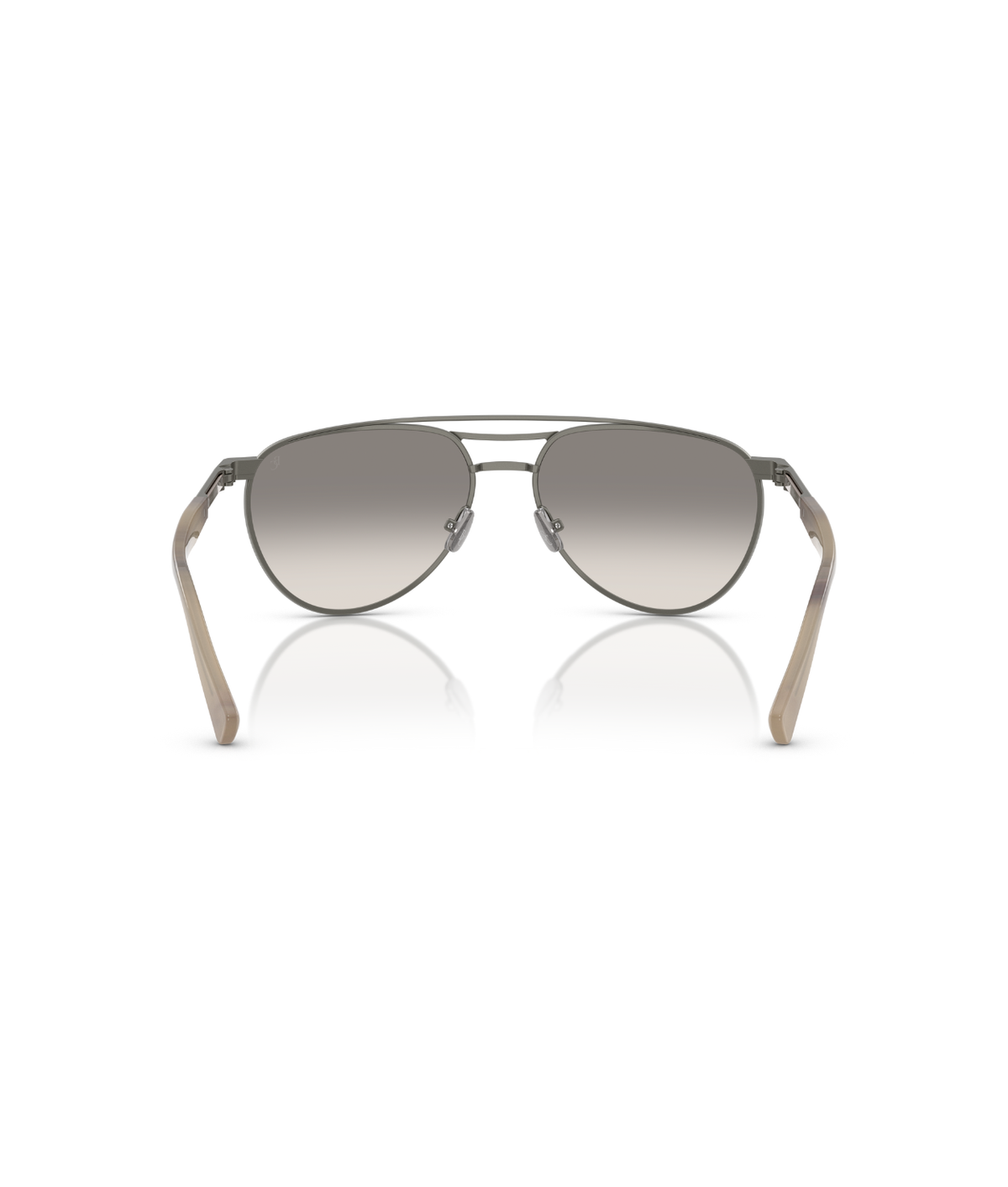 Matte Gunmetal/Rose Gold-Clear Gradient Grey