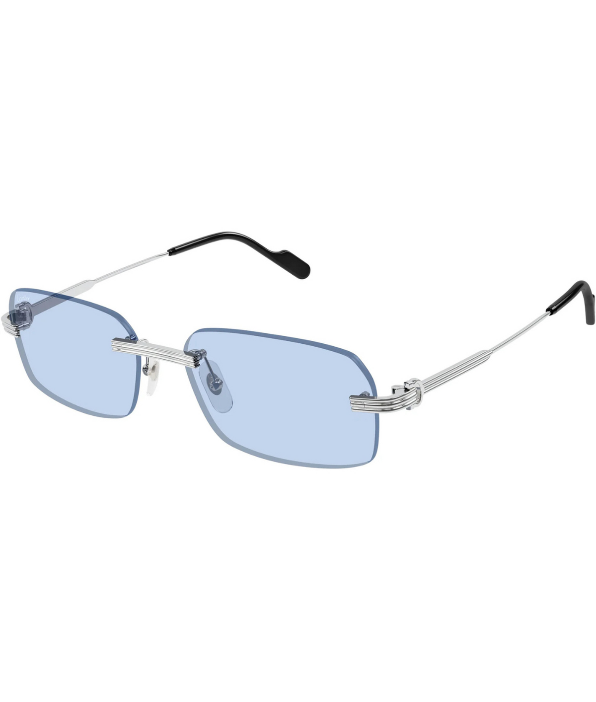 Silver-Pale Light Blue