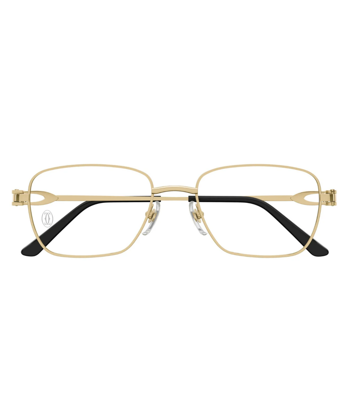 Cartier Décor C CT0519O square eyeglasses in Gold, front view