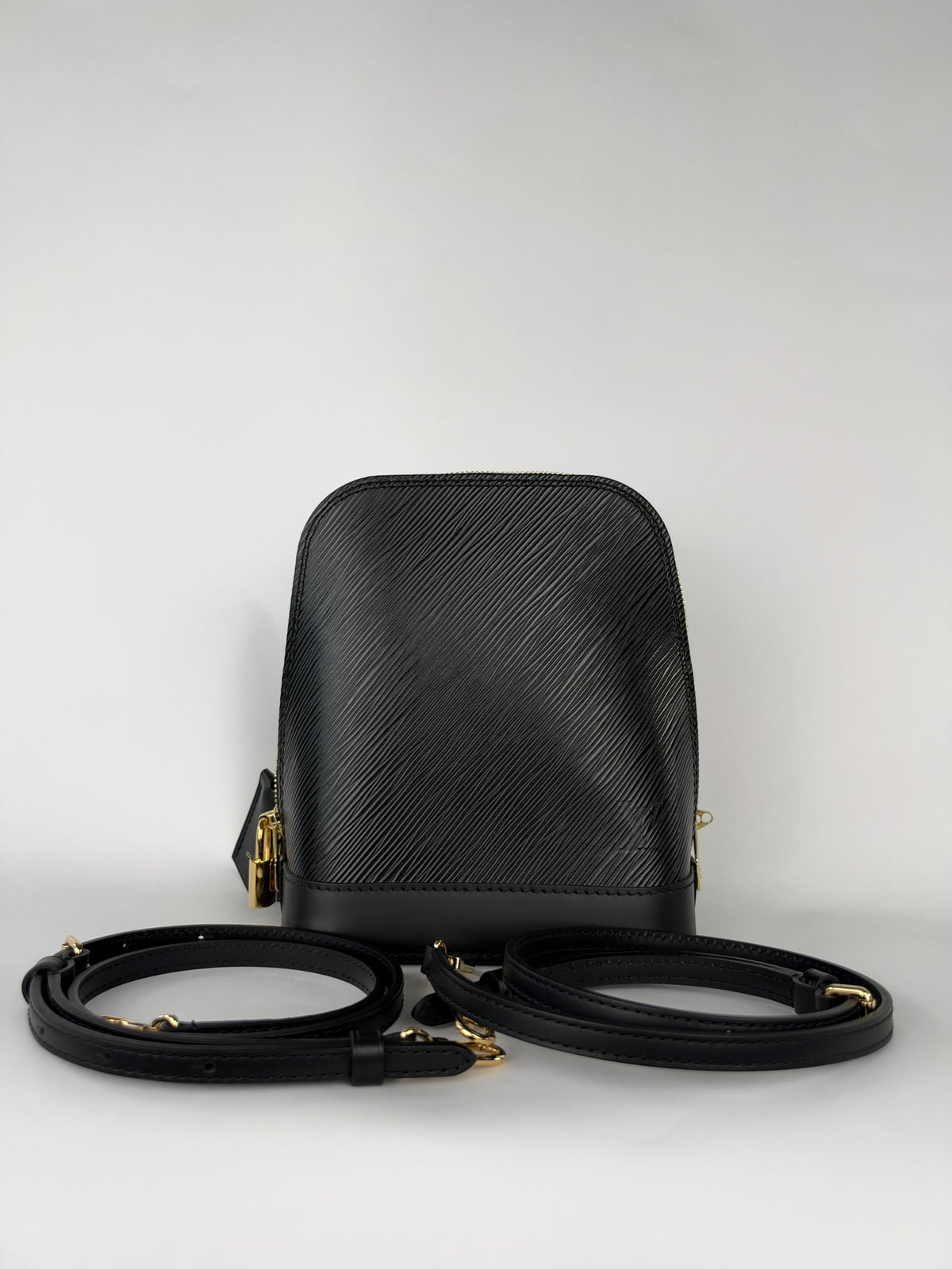 Louis Vuitton Alma Backpack Black Unique