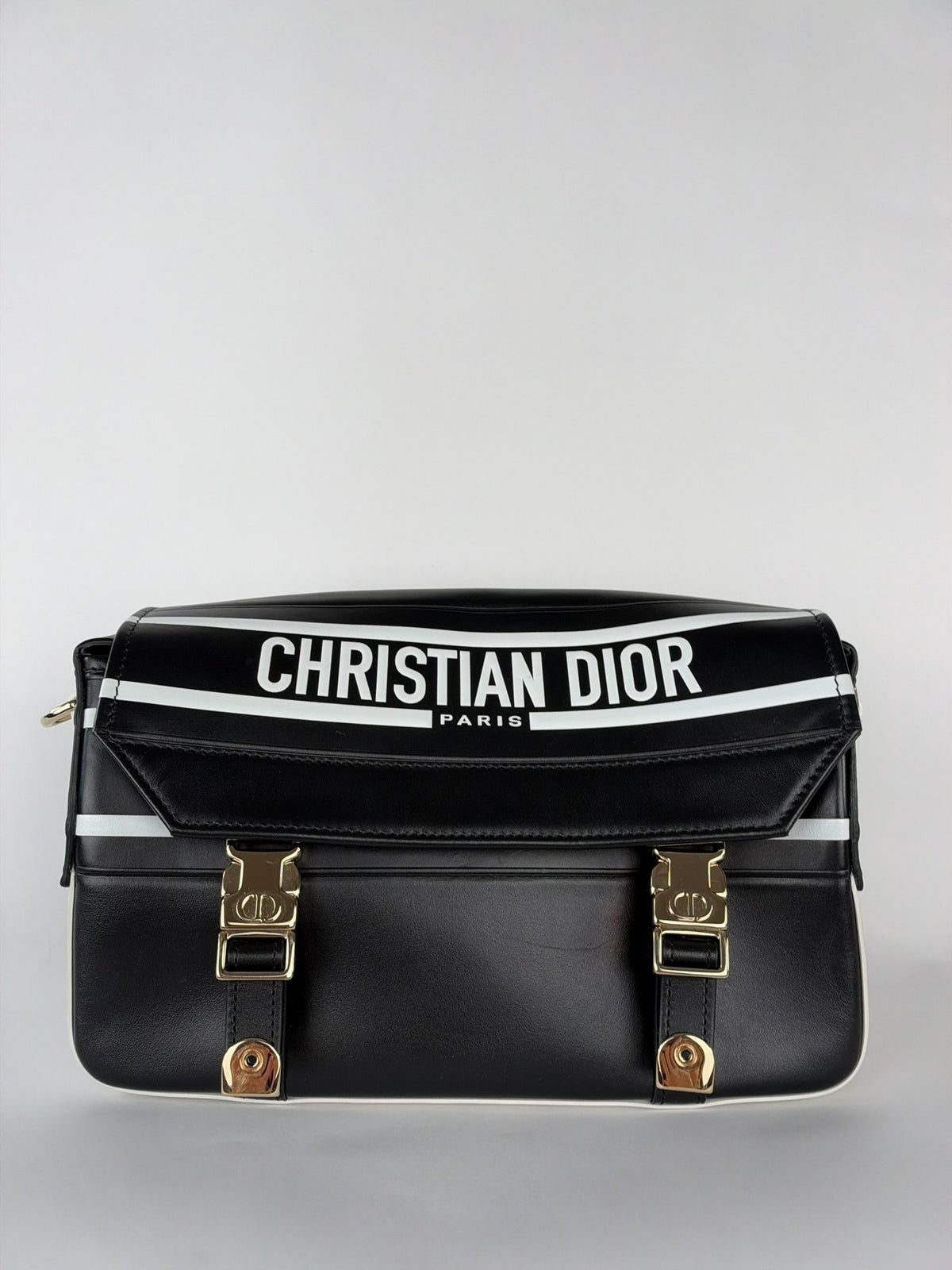 Christian Dior  Diorcamp Messenger Black/White
