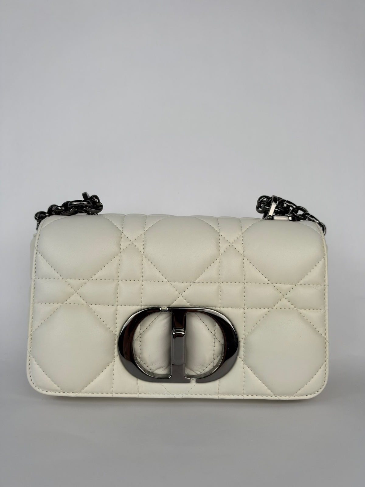 Christian Dior Caro Bag White Small