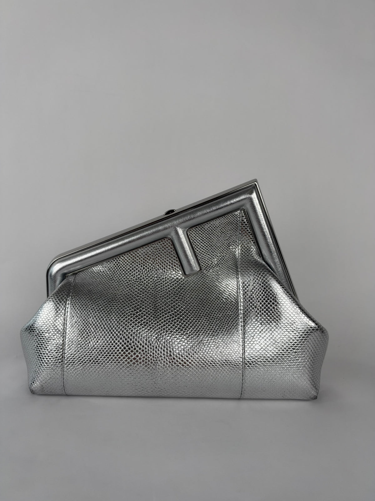 Fendi First Bag Silver Small