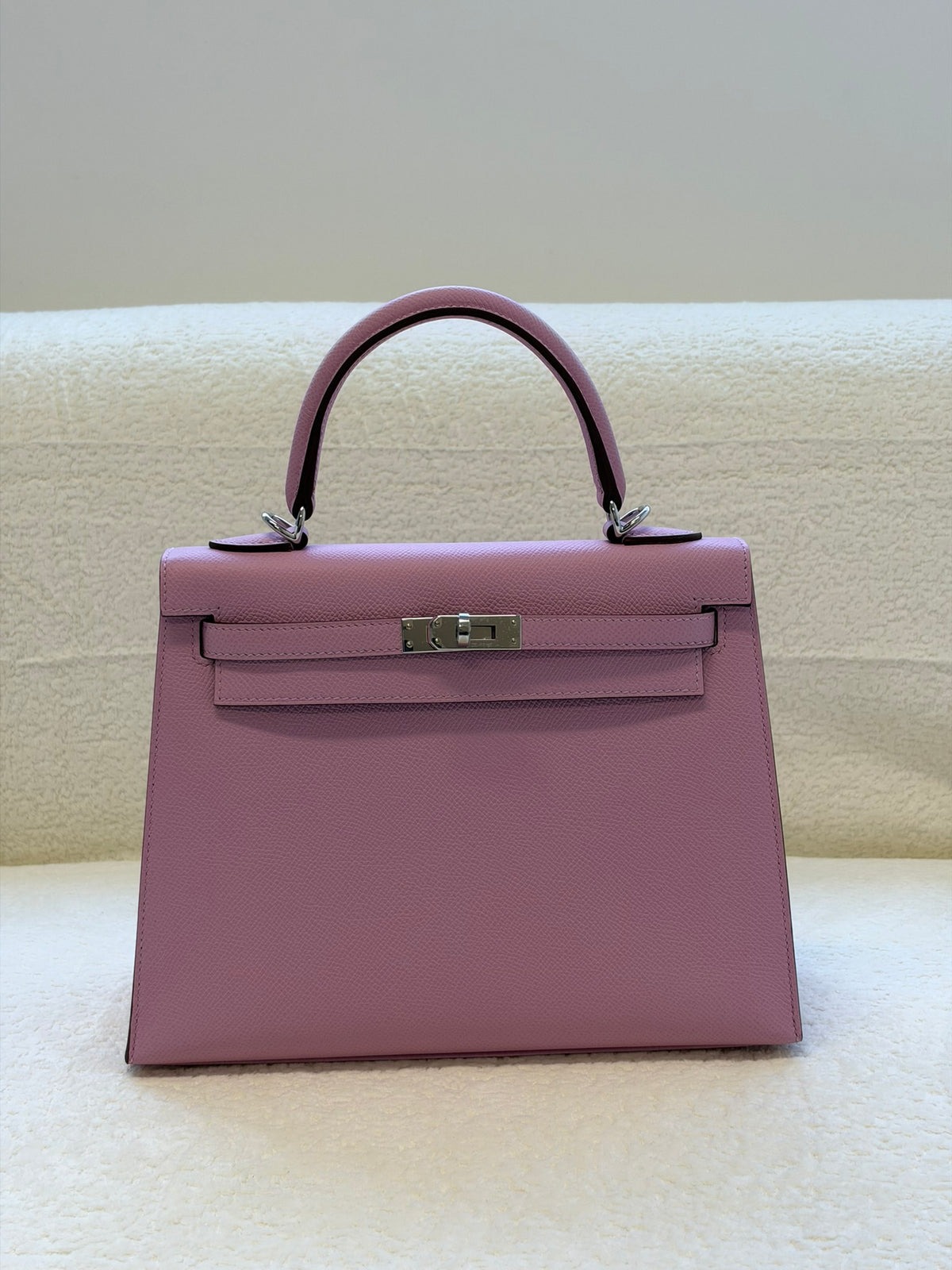 Hermès Kelly Bag Mauve Sylvestre 25