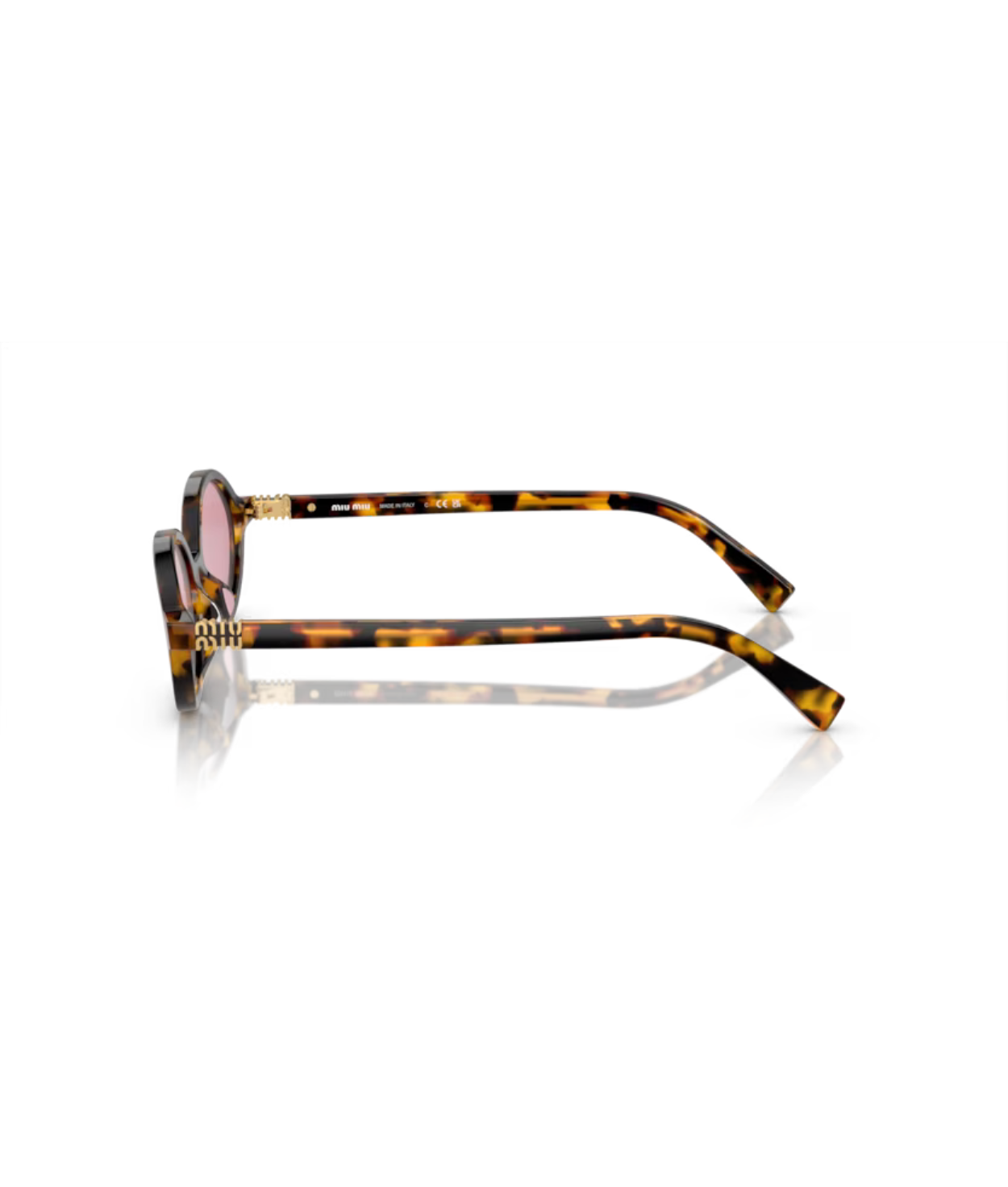 Honey Havana-Dark Pink Mirror Silver Internal