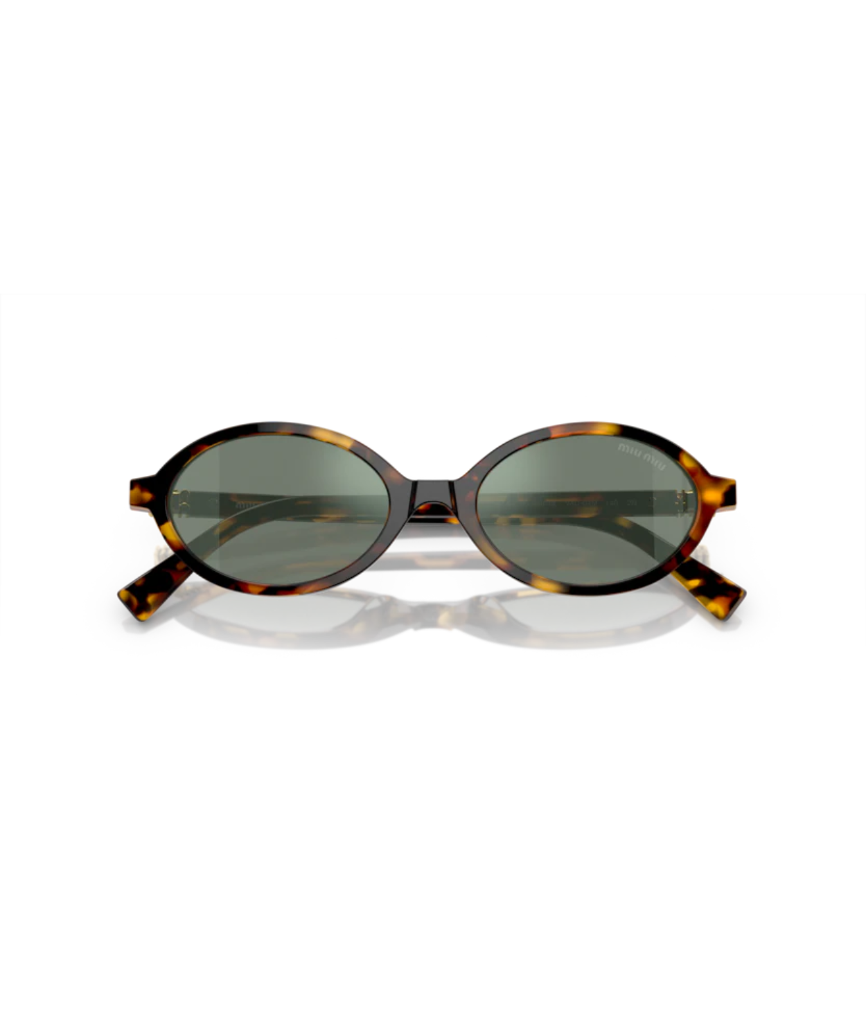 Honey Havana- Green Mirror Internal Silver