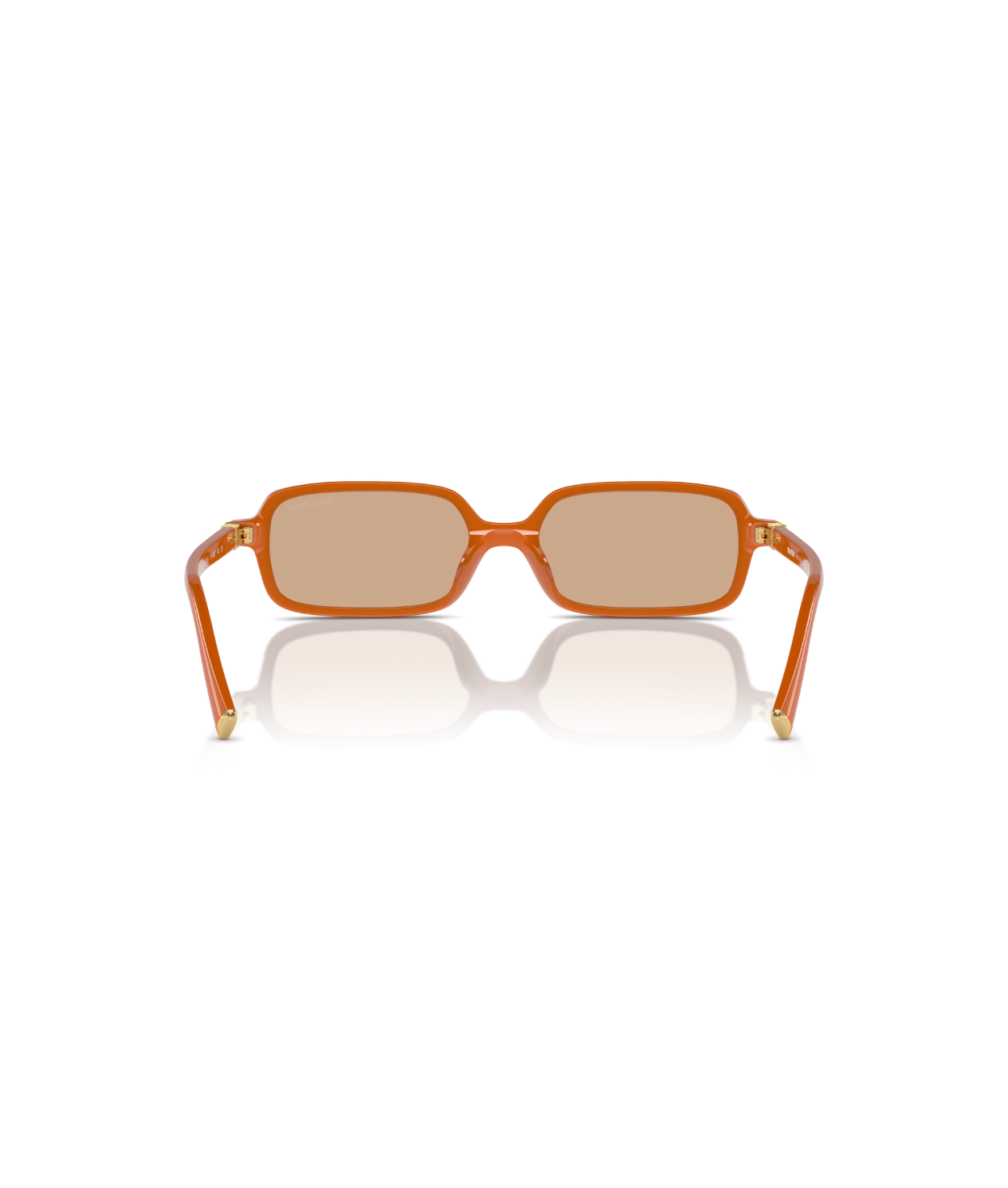 Turmeric opal-Light orange mirror silver