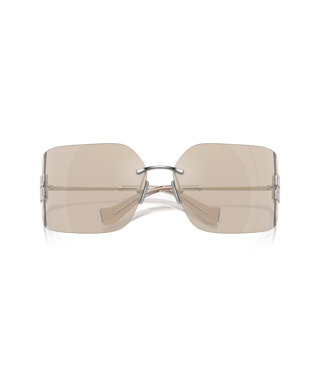 Silver-Ivory mirror