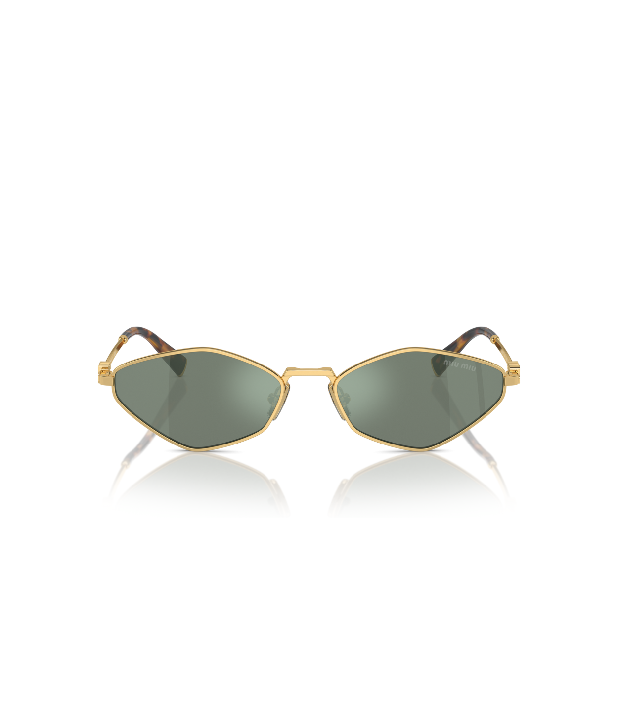 Gold-Green Mirror Internal Silver