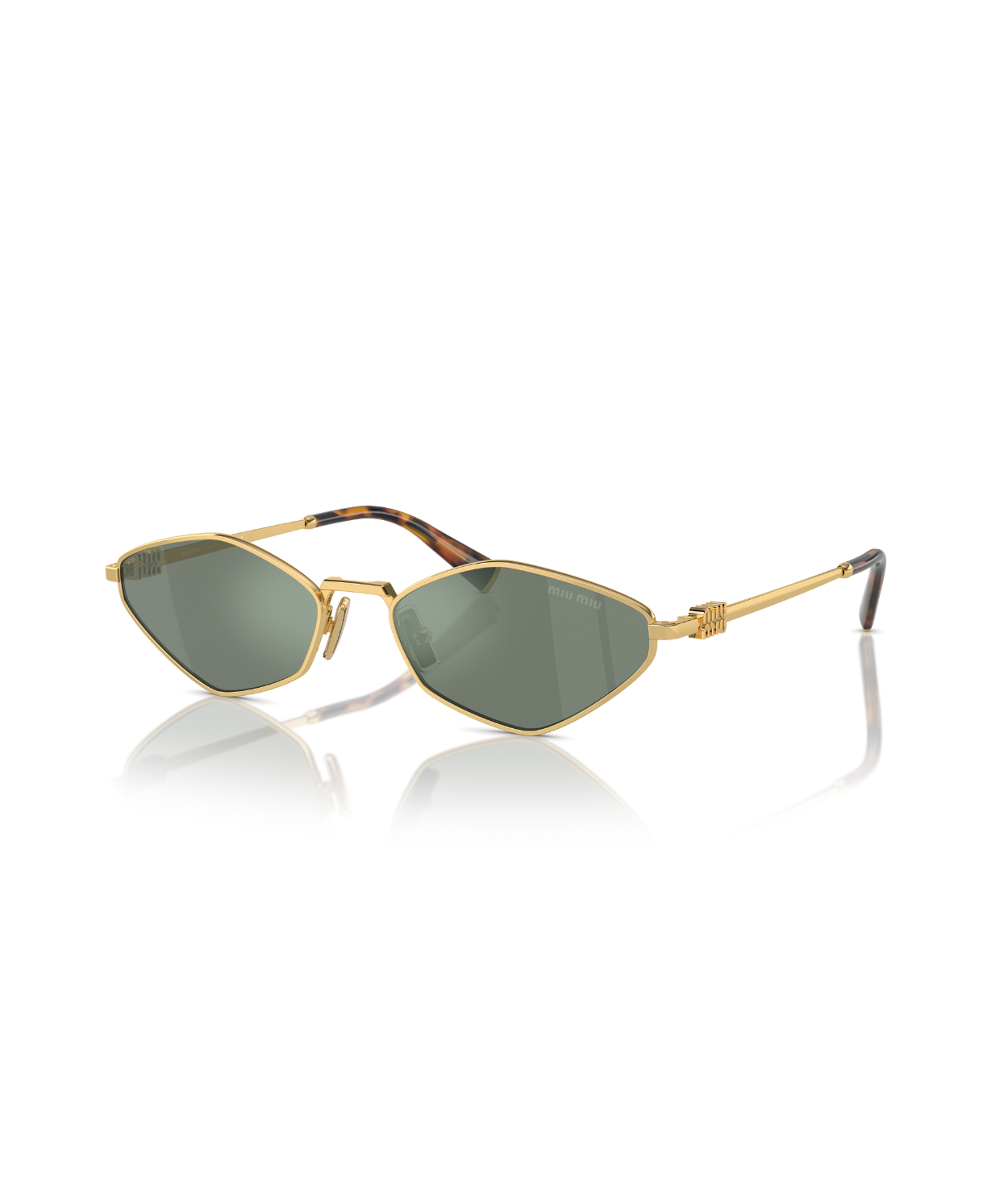 Gold-Green Mirror Internal Silver