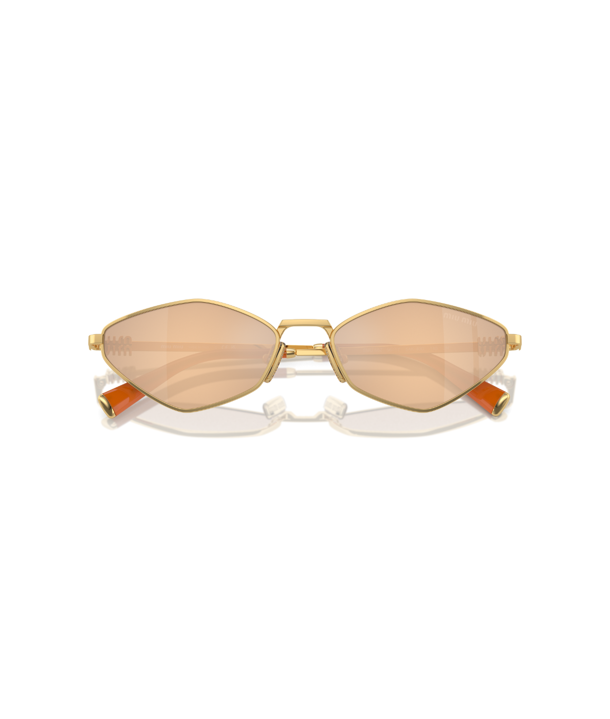Gold-Light Orange Mirror Silver