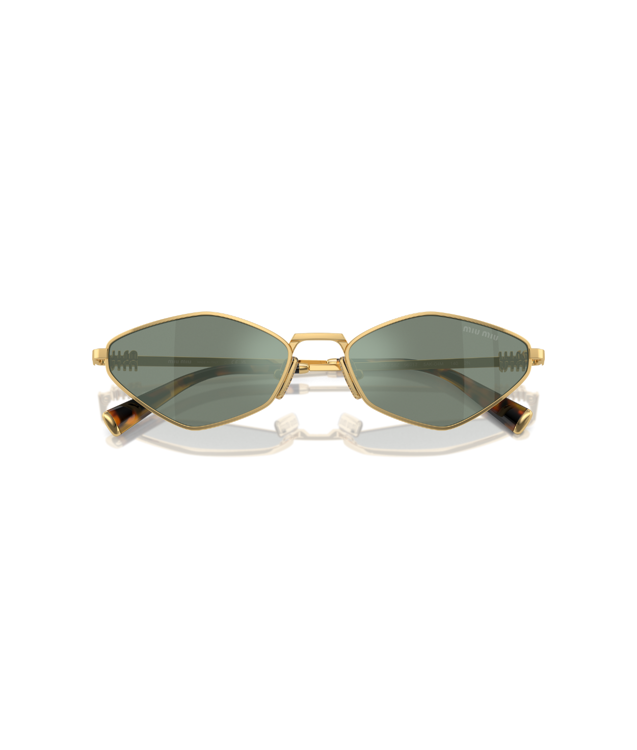 Gold-Green Mirror Internal Silver