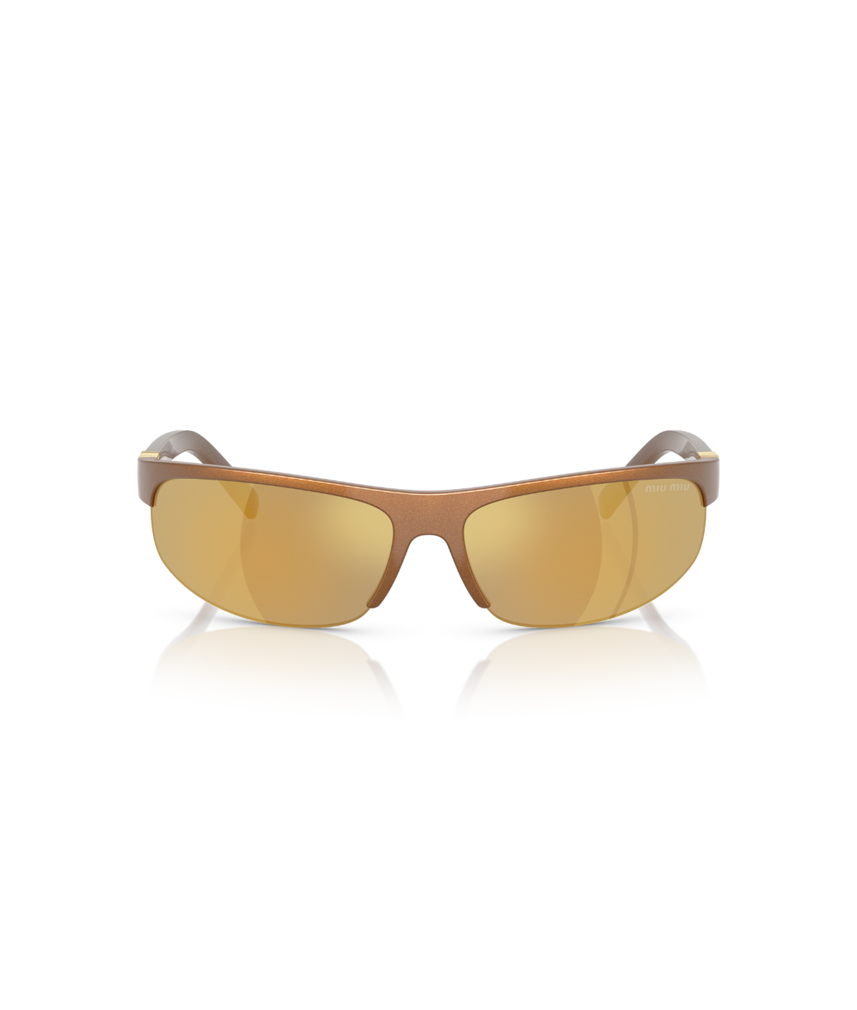 Rust Metal-Brown Mirror Gold