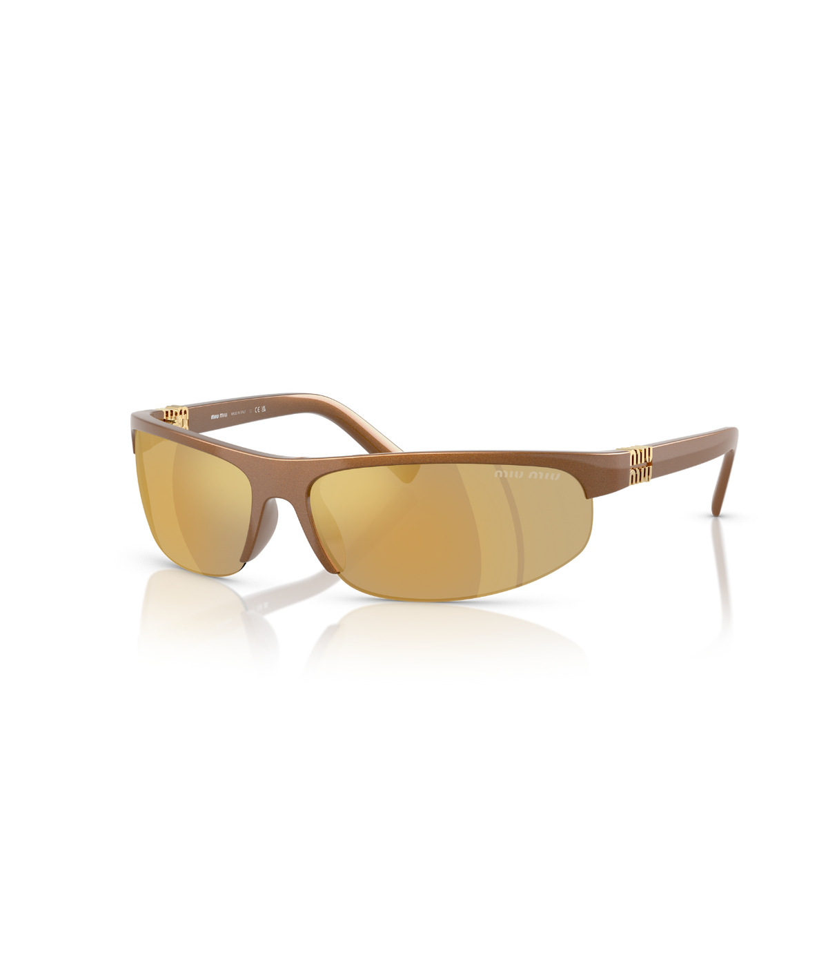 Rust Metal-Brown Mirror Gold