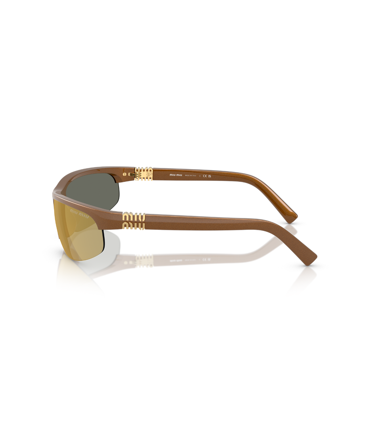 Rust Metal-Brown Mirror Gold