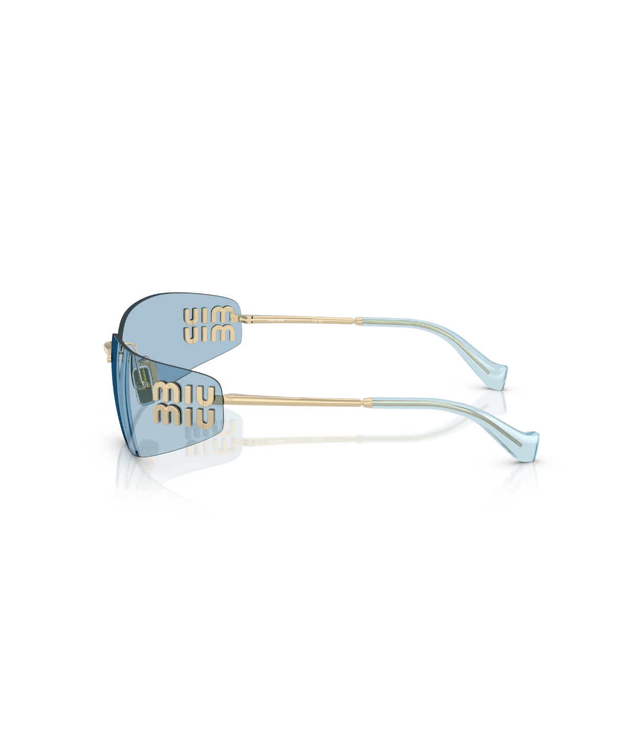 Pale Gold-Light Blue