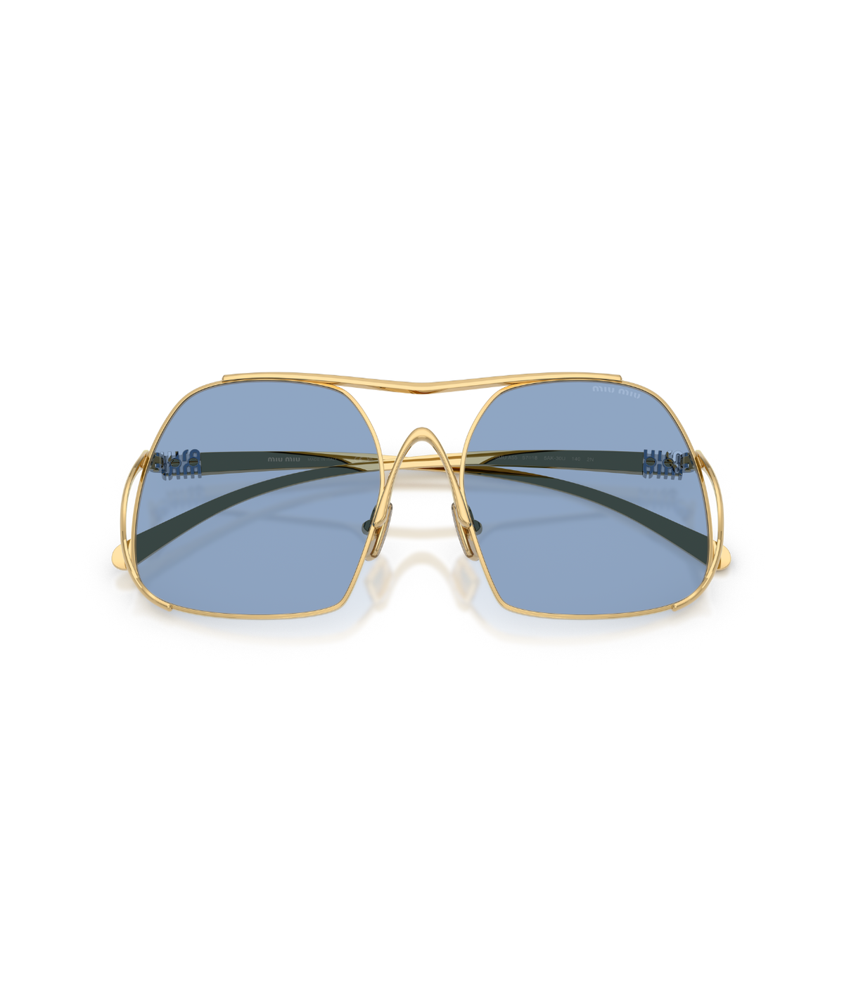 Gold-Light Blue