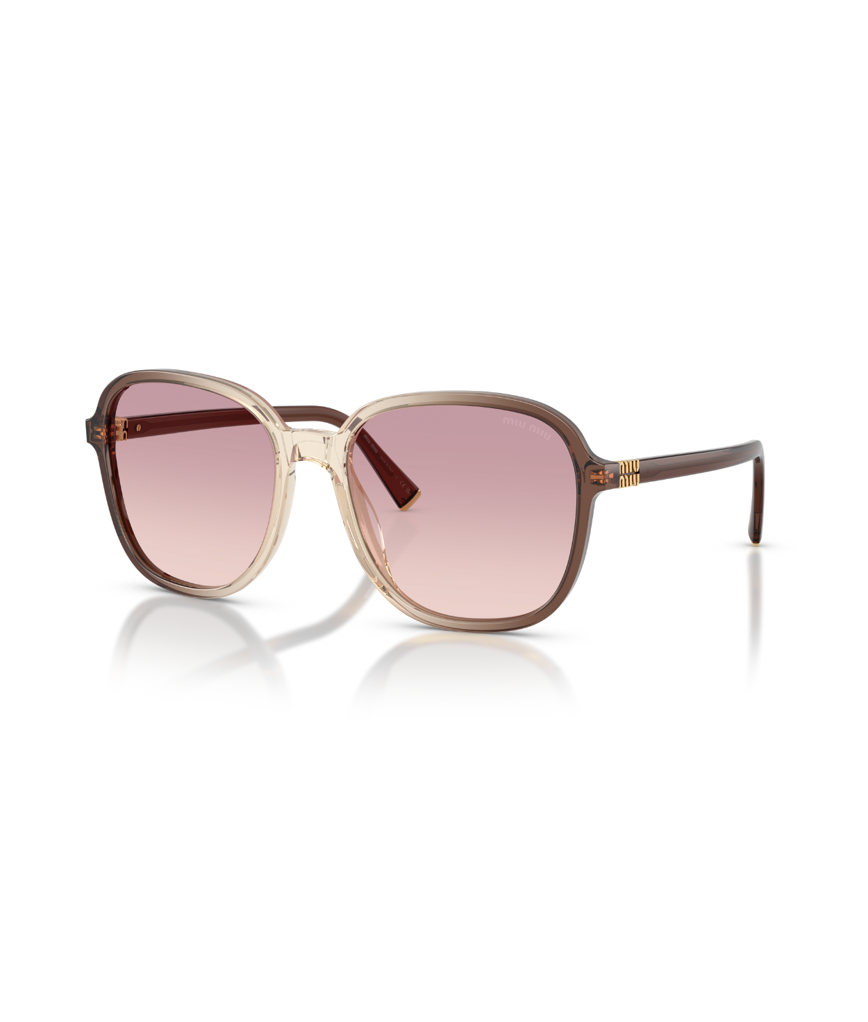 Brown-Brown Gradient Violet