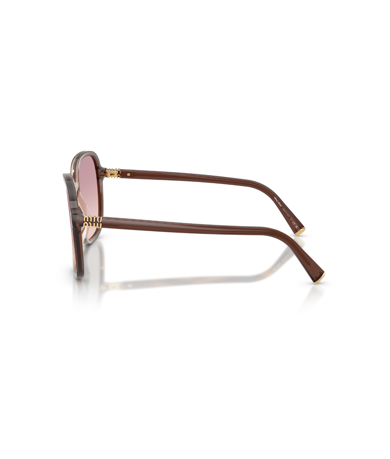 Brown-Brown Gradient Violet
