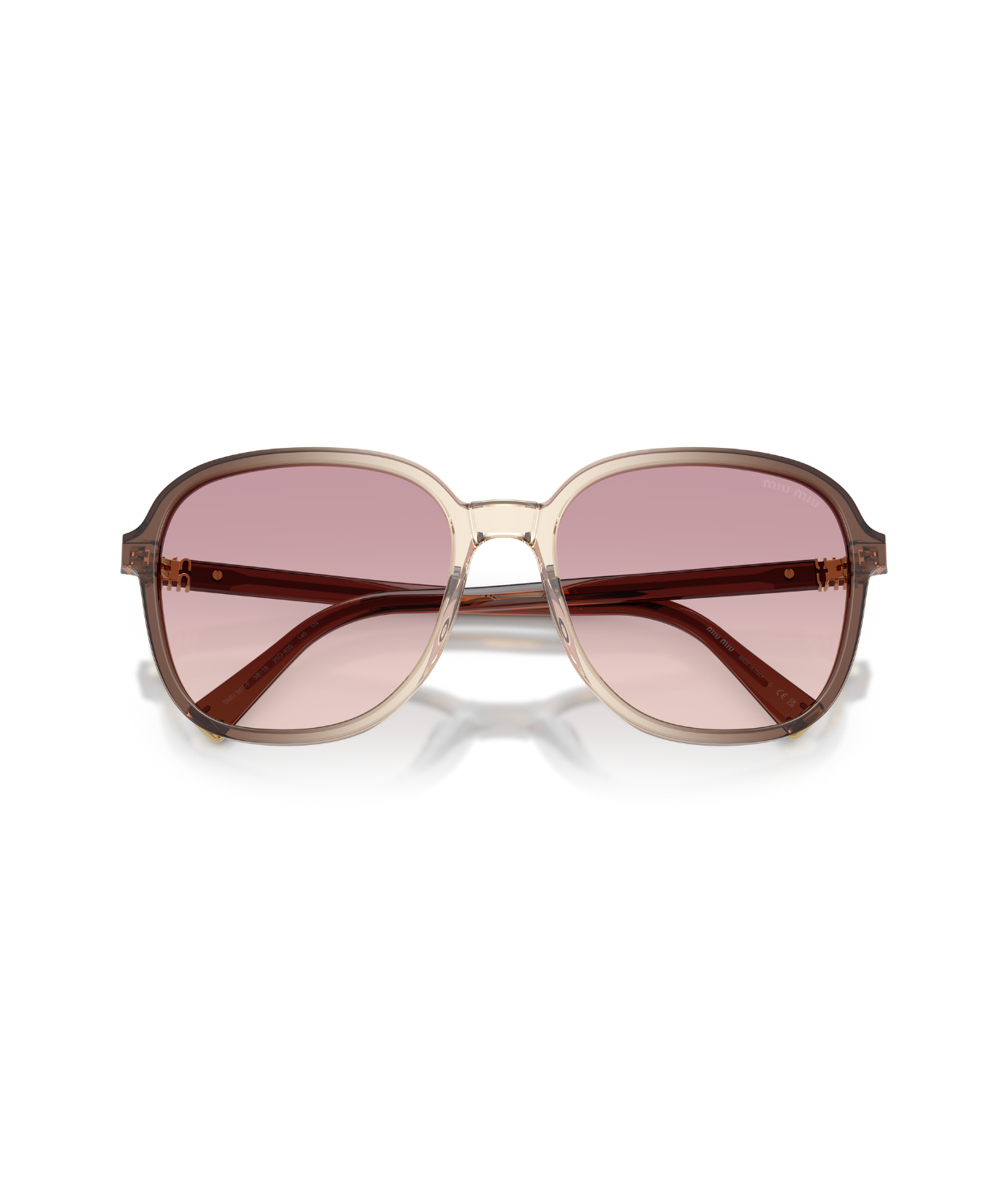 Brown-Brown Gradient Violet