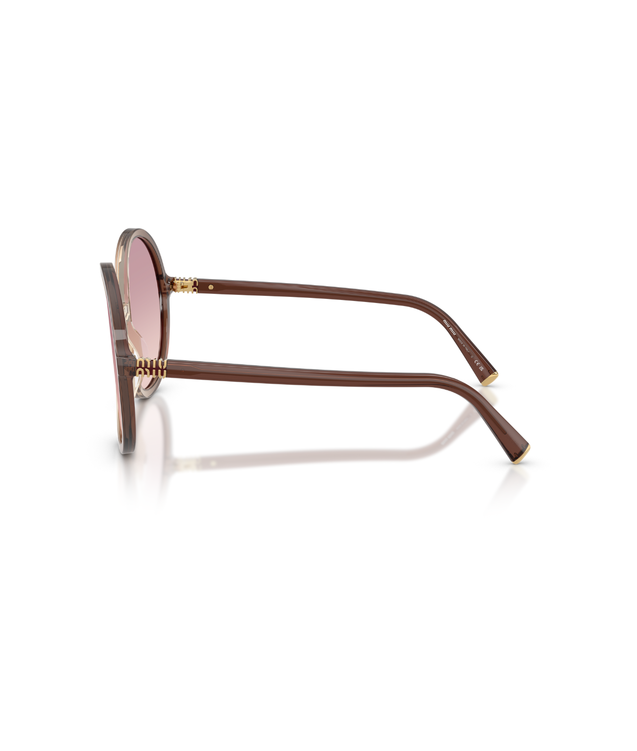 Brown-Brown Gradient Violet