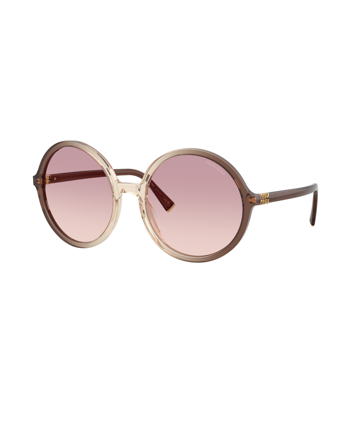 Brown-Brown Gradient Violet
