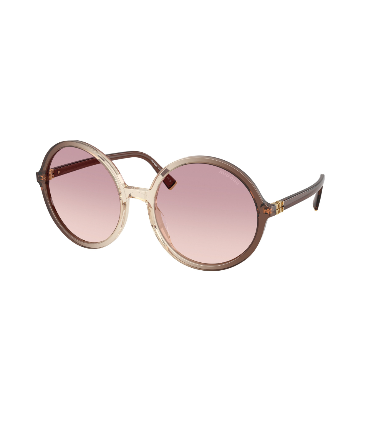 Brown-Brown Gradient Violet