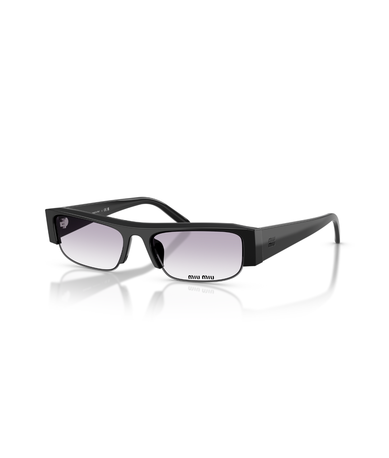 Black-Clear Gradient Dark Grey