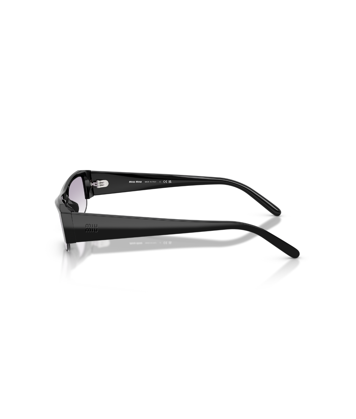 Black-Clear Gradient Dark Grey