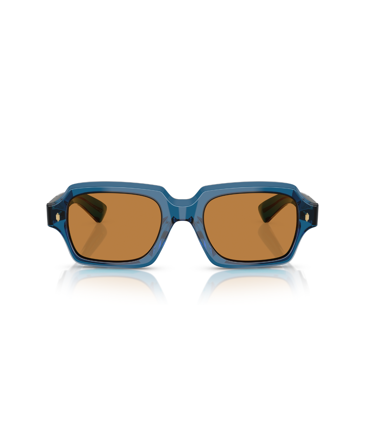 Translucent blue-Cognac