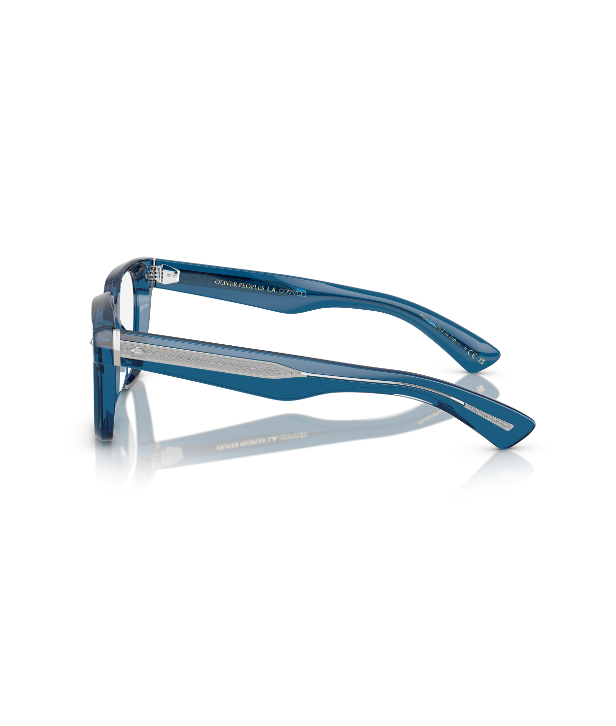 Translucent blue