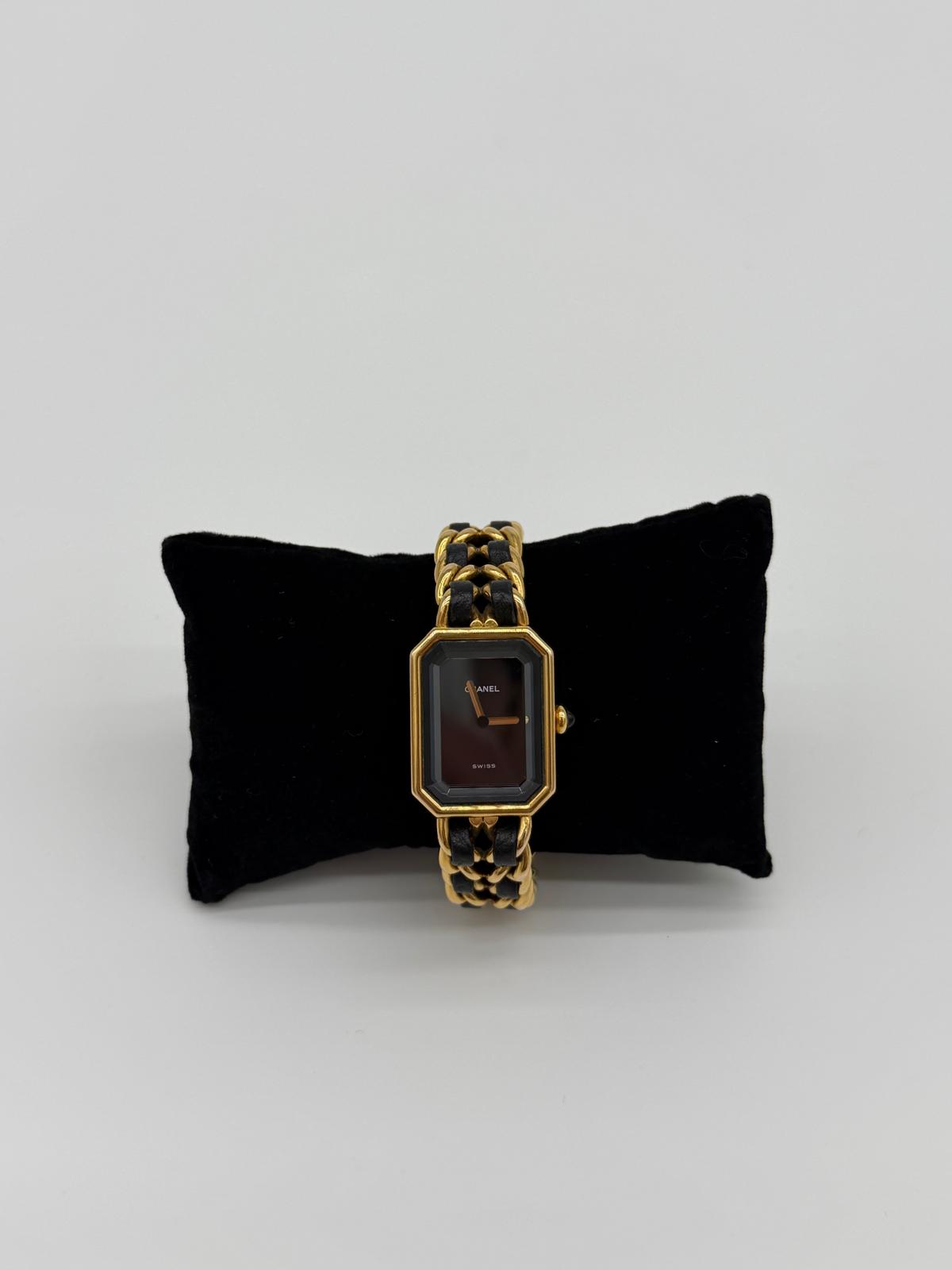 Chanel Premiere Watch Black/Gold