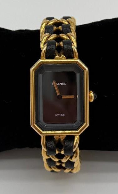 Chanel Premiere Watch Black/Gold