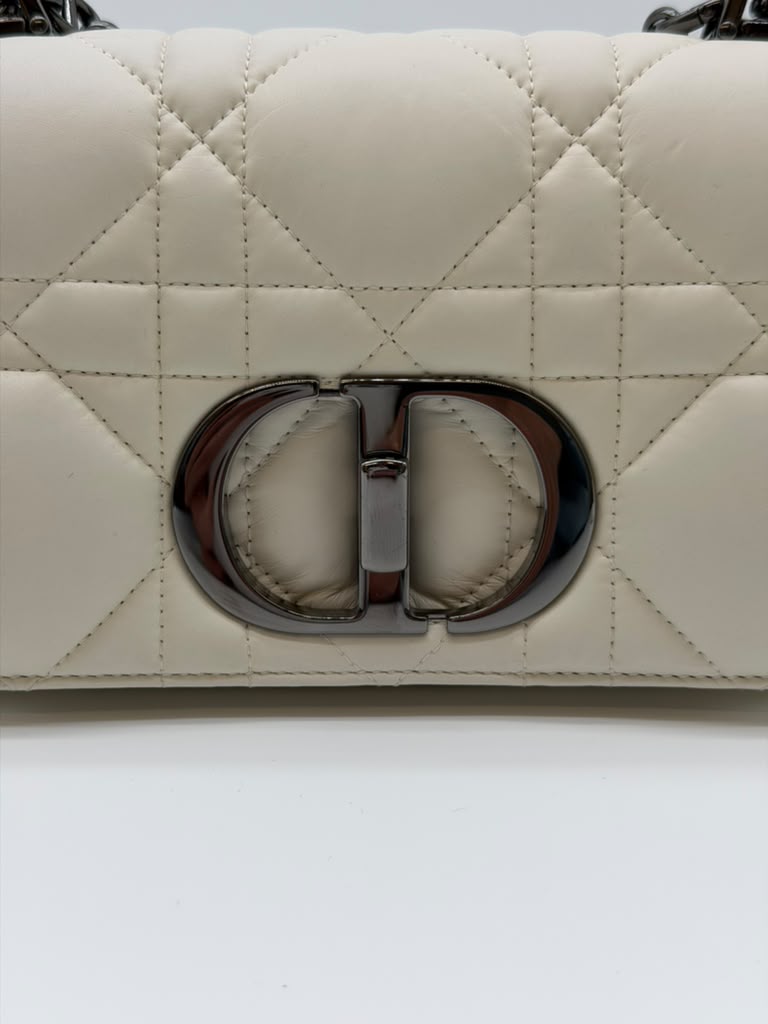 Christian Dior Caro Bag White Small