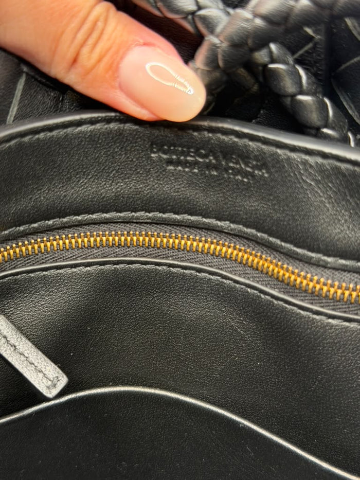 Bottega Veneta Andiamo Bag Black Small