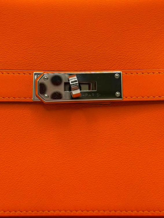 Hermès Jypsiere Bag Orange Mini