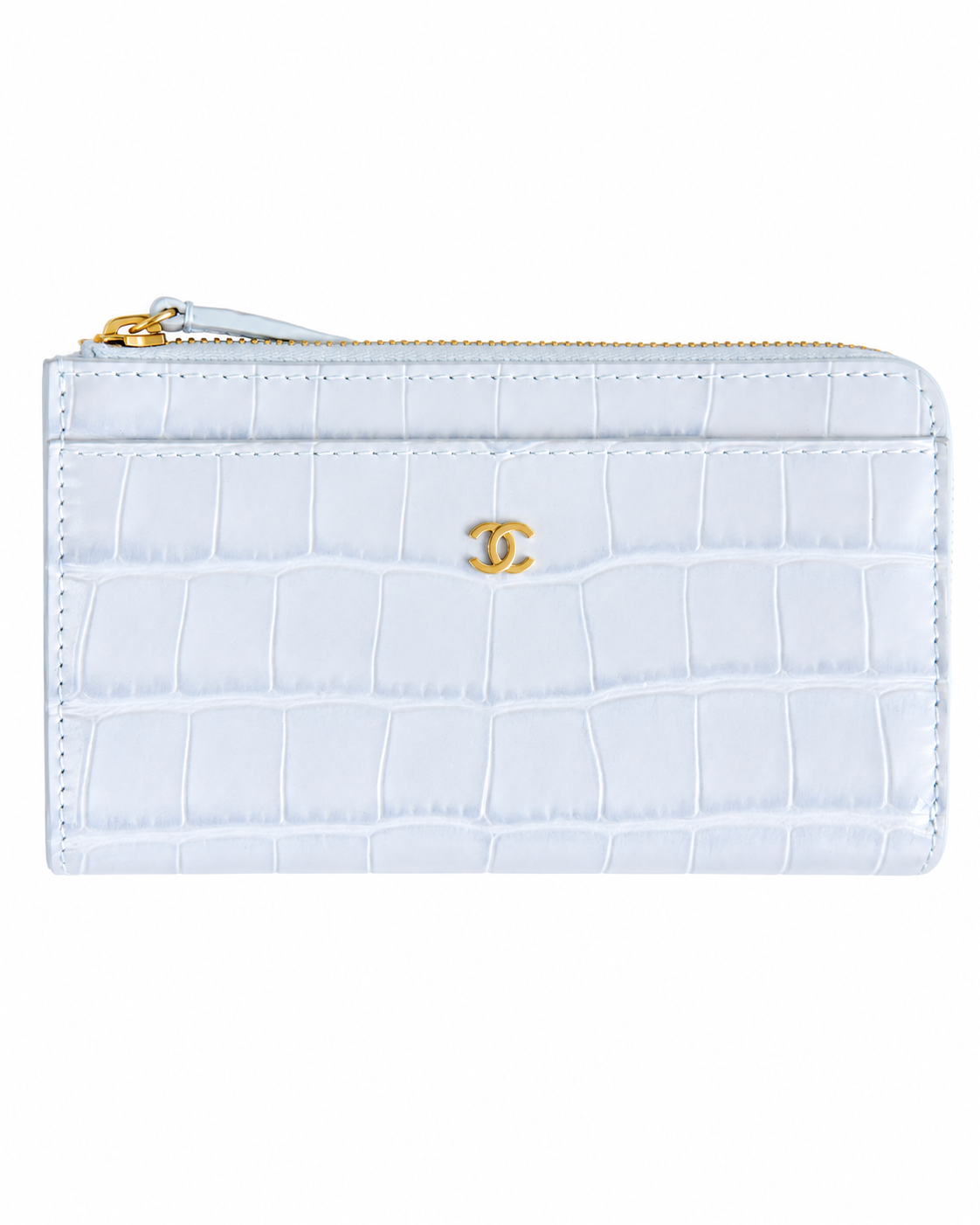 Chanel Wallet Ligth Blue Unique