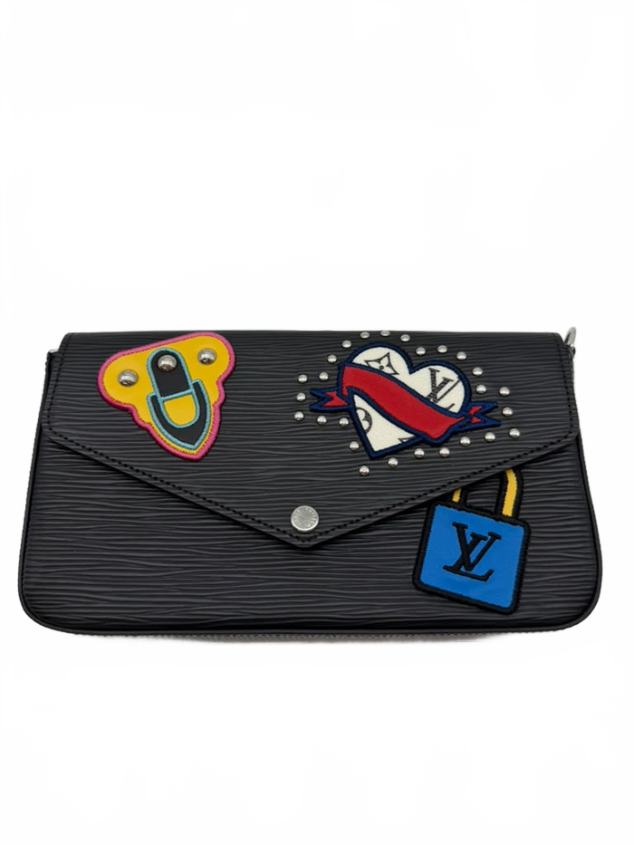 Louis Vuitton Felicie Pochette Black