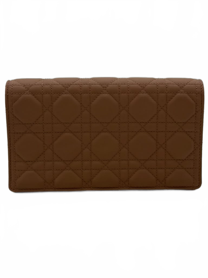 Christian Dior Ultramatte Lady Dior Wallet on Chain Blush